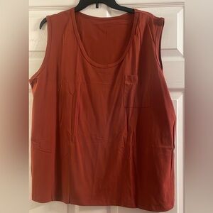 Burnt Orange Tank Top